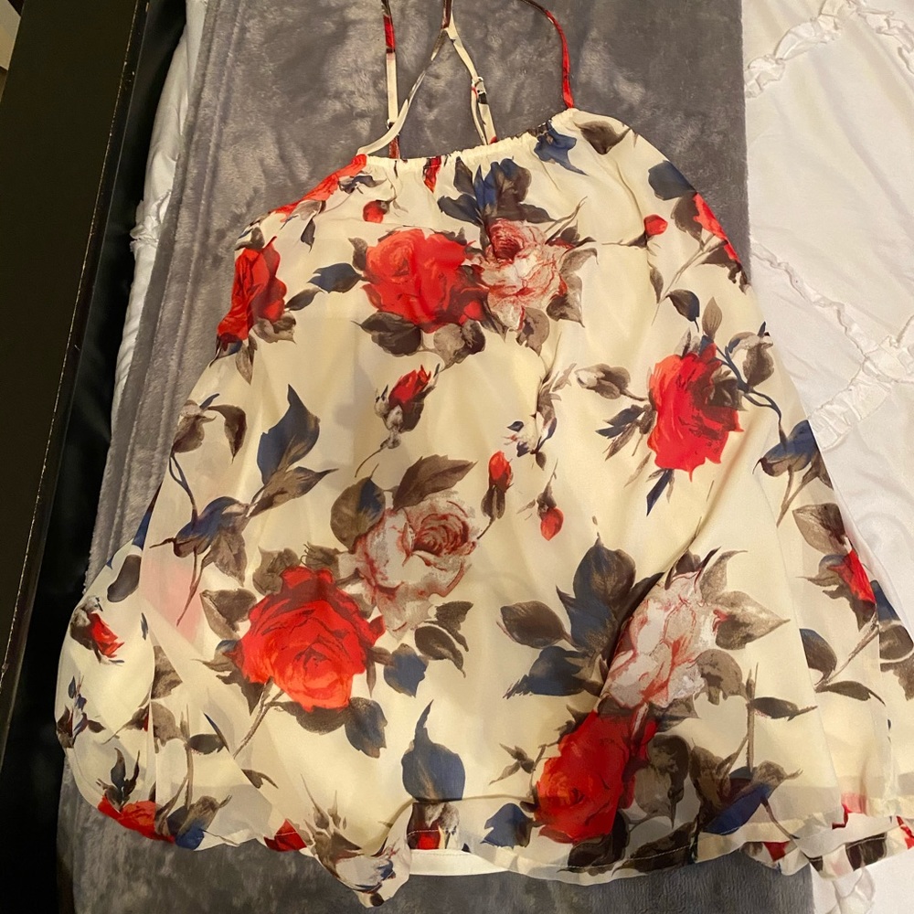 Floral summer dress